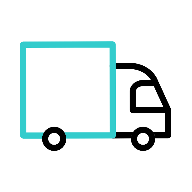 Fast global logistics icon