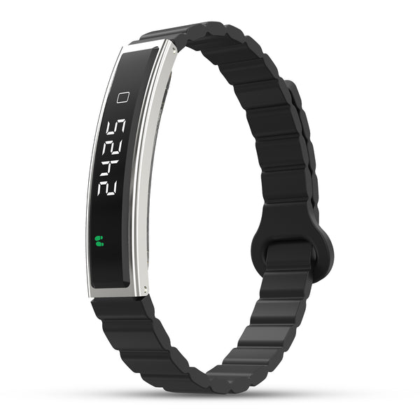 Pebble ARQ smart bracelet jet black variant