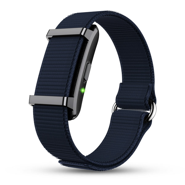Pebble Qore 2 fitness band nebula blue variant