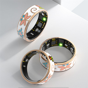 Atila Smart Ring IP68 Waterproof Stainless Steel Vintage Geometric Fitness Tracker