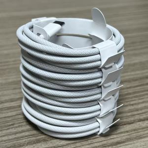 Braided 60W PD Type-C To Type-C Cable Fast Charging