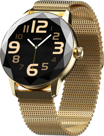 Pebble smart ring and women's wearable category icon