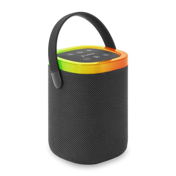 Pebble Mystic portable Bluetooth speaker with RGB lighting