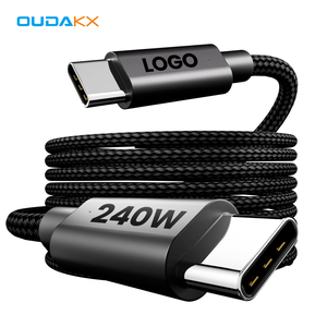 240W 100W USB C To USB C Super Fast Charging Cable 48V 5A