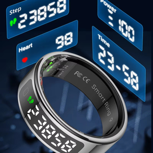 Alloy Smart Health Ring with Screen Design