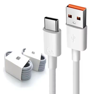 6A USB A To USB C Fast Charging PVC Data Cable