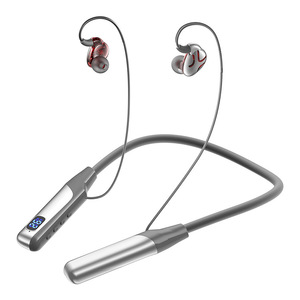 Neckband Earphones Long Battery Life Noise Cancelling 5.3