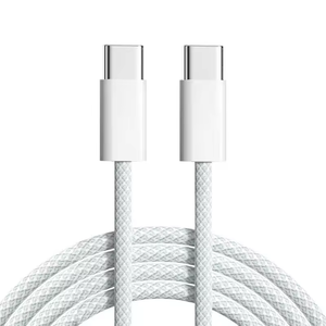 Nylon Braided PD 3A 60W USB C Data Cable for iPhone and Android