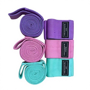 Knitted Fabric Loop Hip Resistance Bands Set